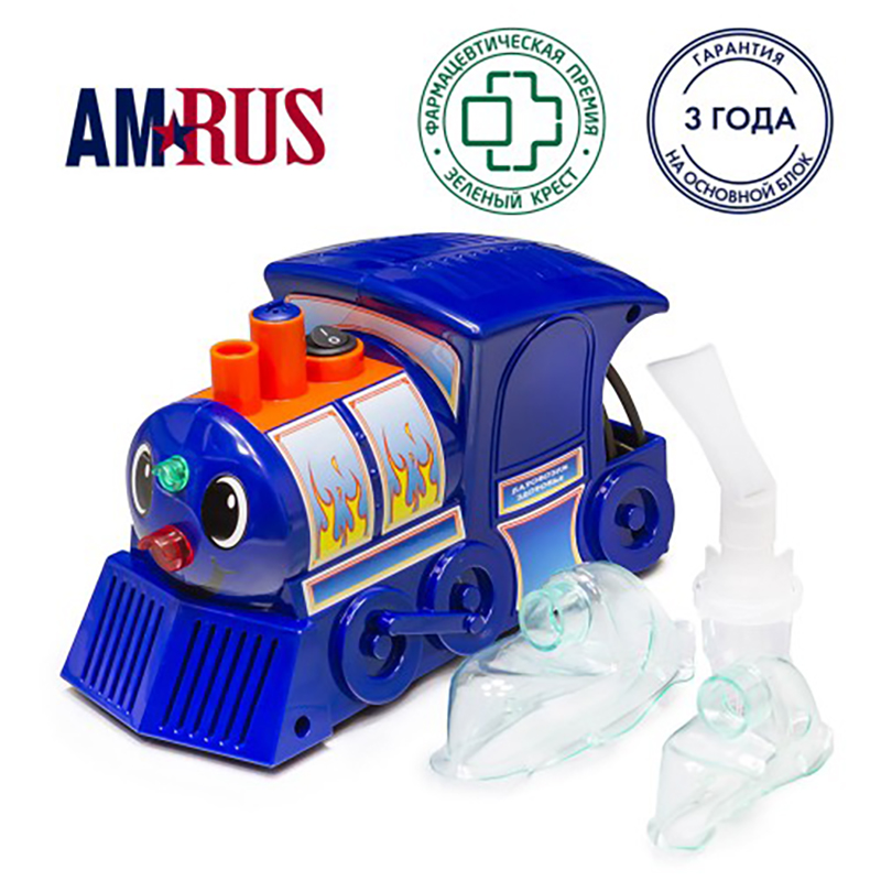 Компрессорный Ингалятор Amrus AMNB-502 Паровозик. Инструкция.